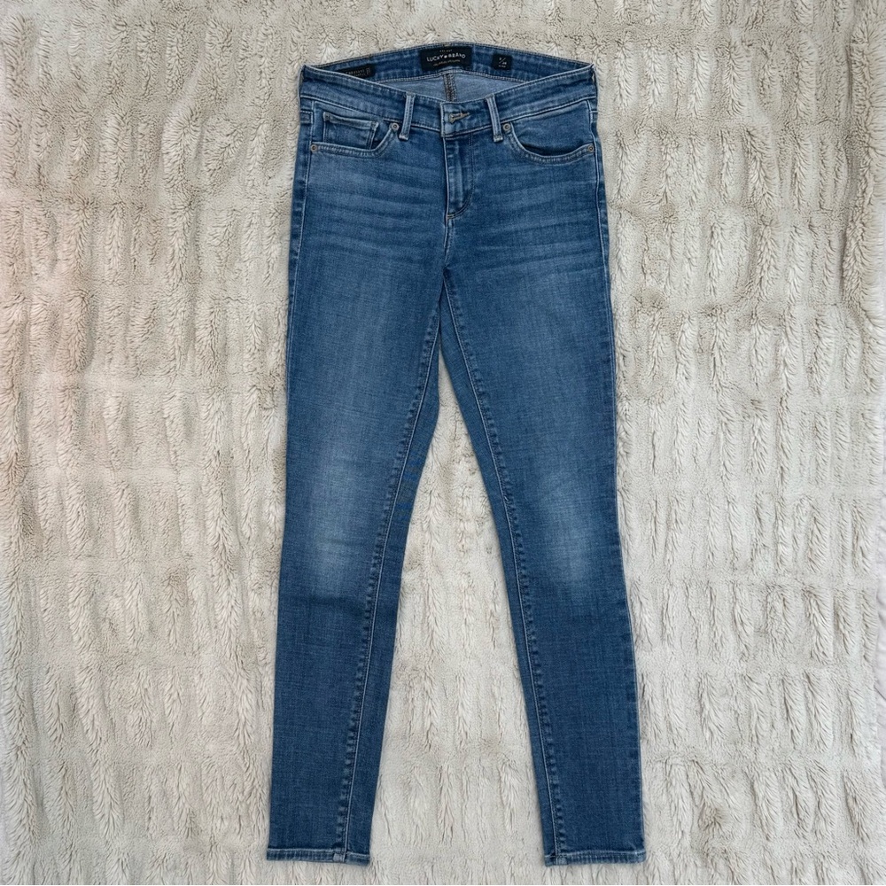 Lucky Brand Women's Stella Skinny Classic Blue Jeans